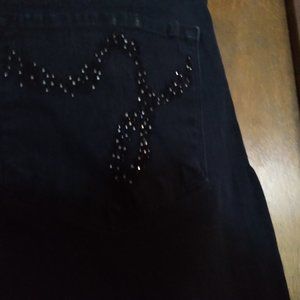 NYDJ Jeans - black - size 8 - gently used;